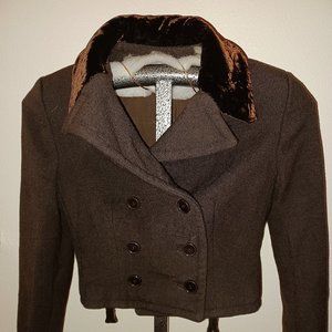 Adolphe Zelinka Brown Jacket Size Small - image 1